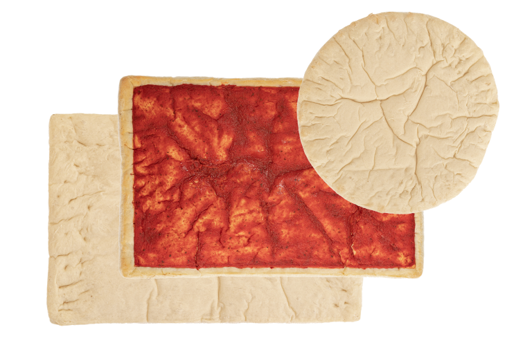 basi pizza in teglia